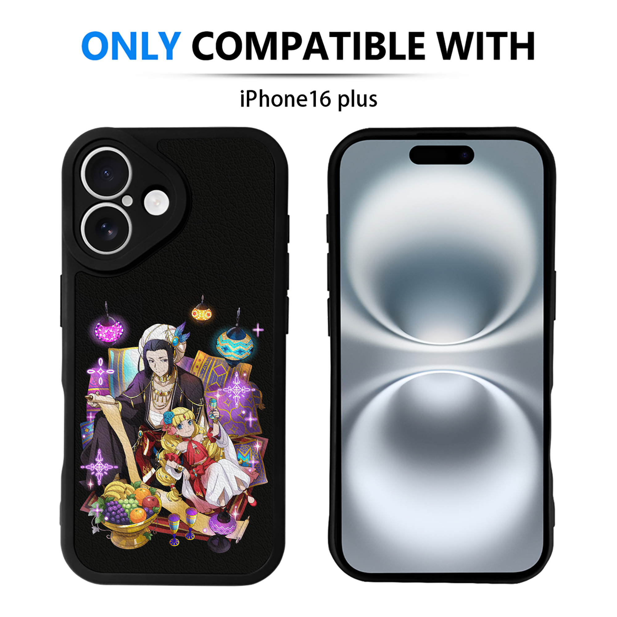 （画像用） 文豪ストレイドッグス Bungo Stray Dogs 【iPhone 16シリーズ対応】シリコンスマホケース（レザー調） 材質：シリコン